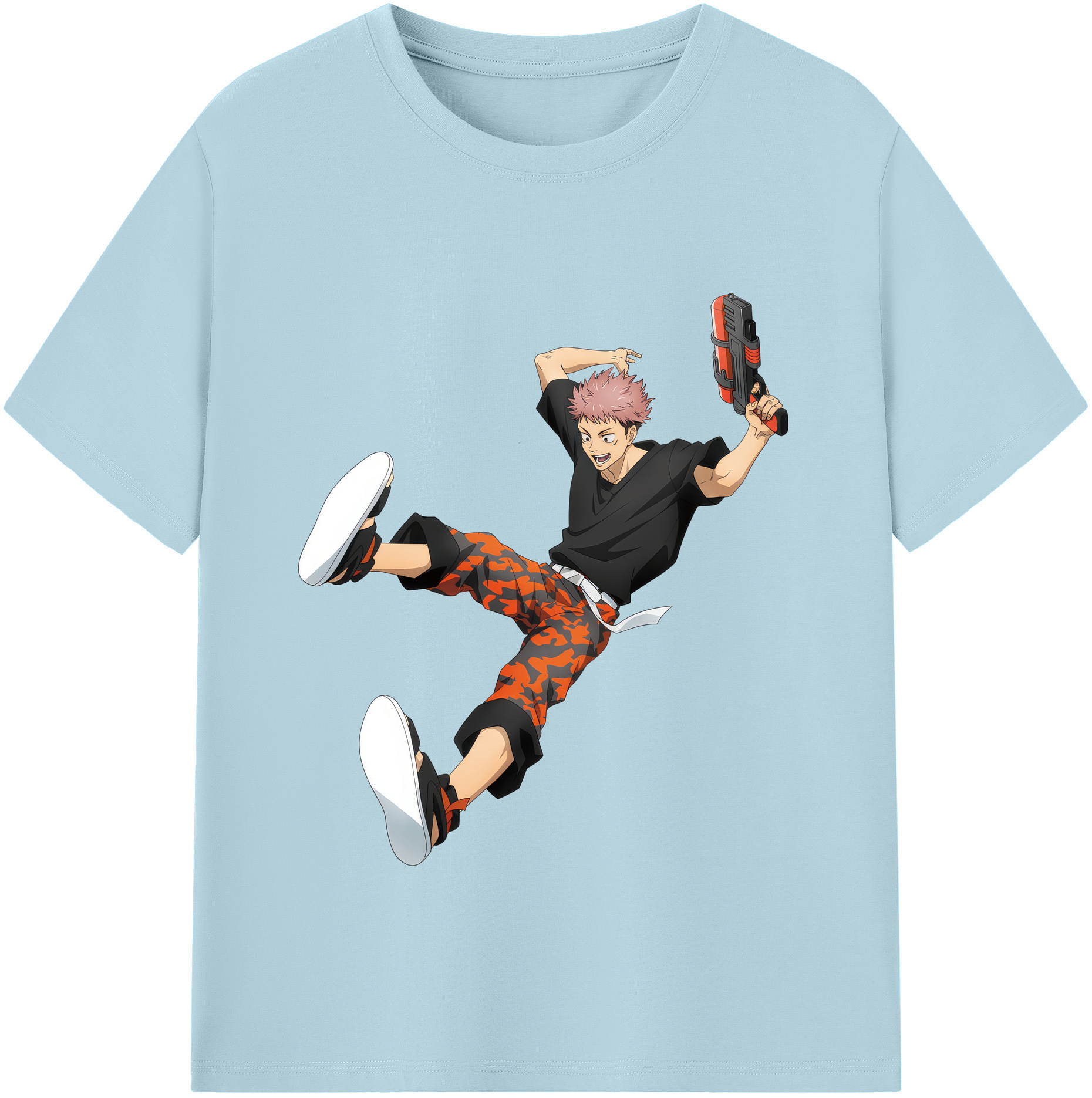 （画像用） 呪術廻戦 Jujutsu Kaisen 綿100％半袖Tシャツ（フロントプリント）